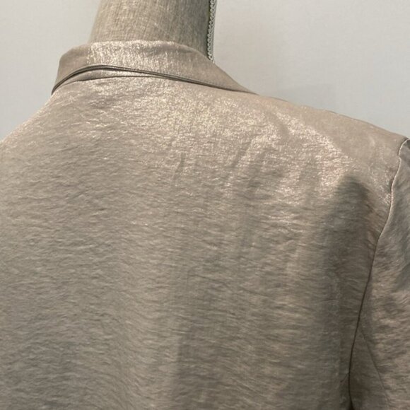 Eileen Fisher Blazer with Wide Lapels Size Large - Picture 9 of 15